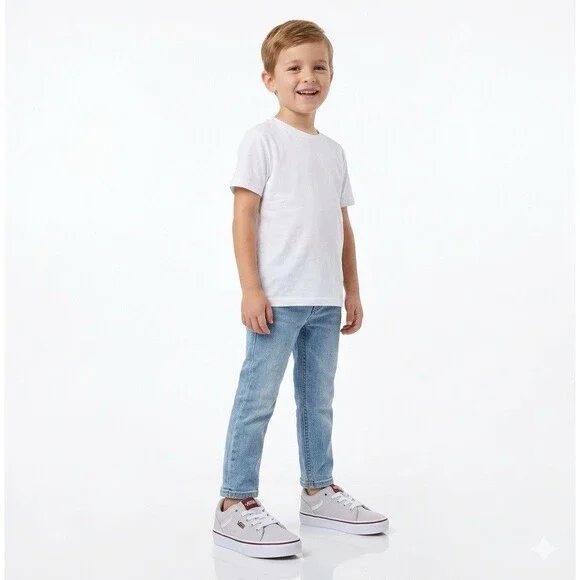 NWT VANS UNISEX/YOUTH SNEAKERS/SHOES SZE 12 PURE GREY - Picture 1 of 13